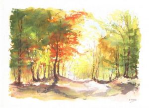 Voir le détail de cette oeuvre: Forêt de Fontainebleau